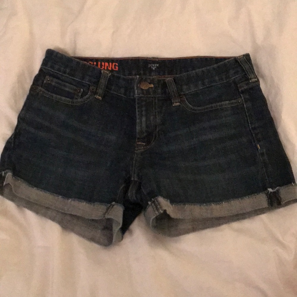 Jcrew jean shorts